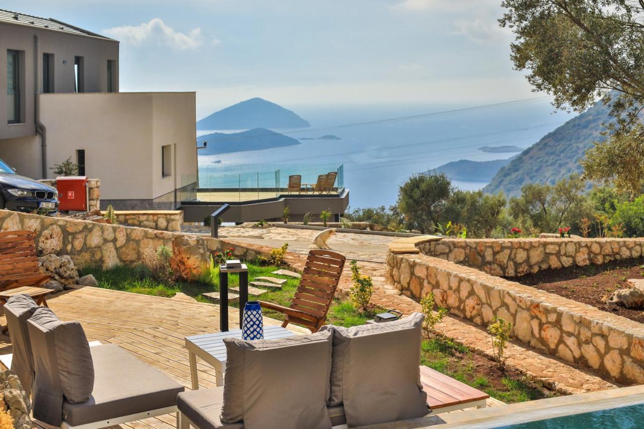 14 Premium Villas With Openair Restaurant&Tennis Court In Nature - Notos Club Kaş Exterior foto